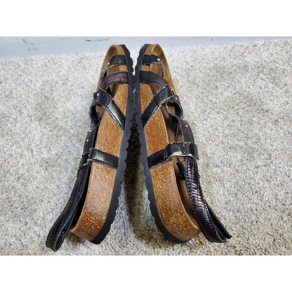 Women's Black Sandals - Picture 4 of 7